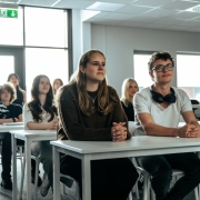 Elever under lektion