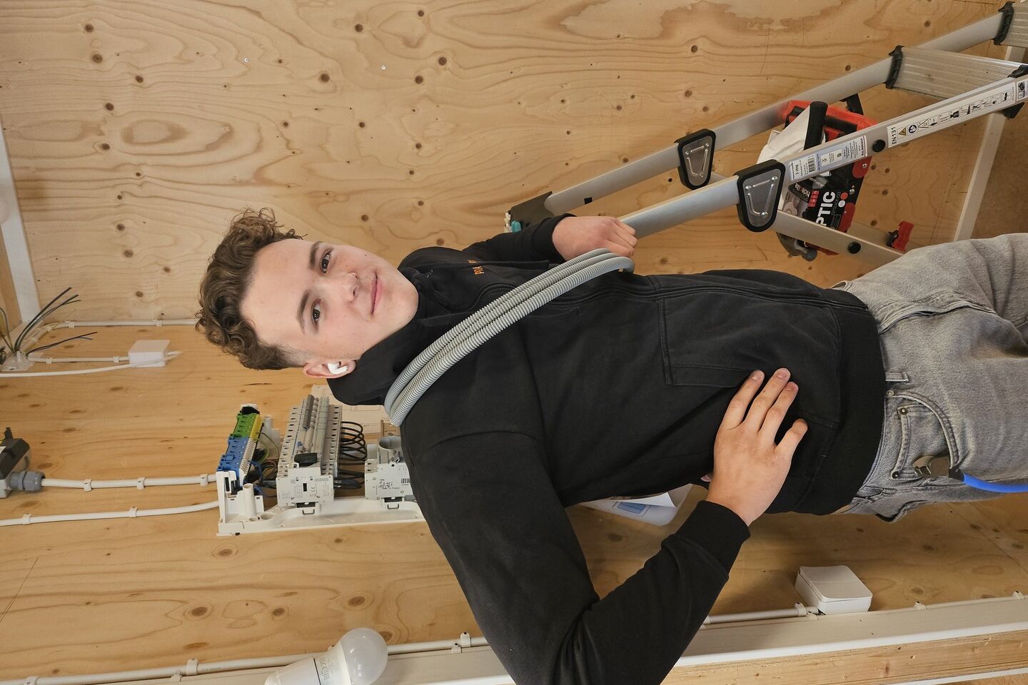 Izak om skoltid, praktik och vägen till jobb