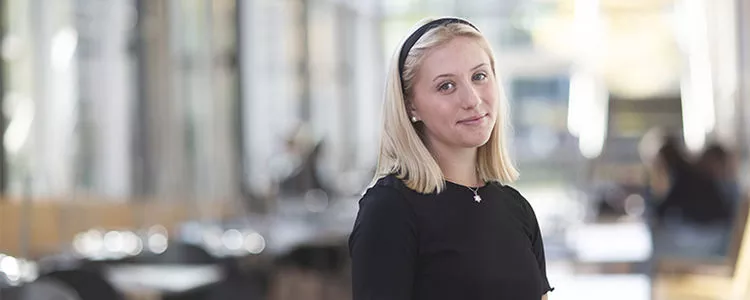 Ekonomieleven Jessica: ”Jag har blivit mer driven i mitt skolarbete” - Kunskapsgymnasiet Uppsala