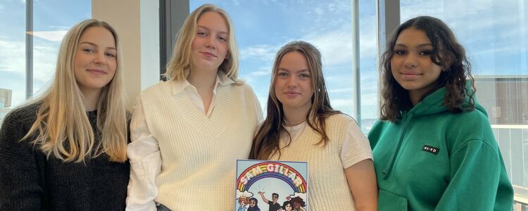 TBS-elever prisas som Årets socialt hållbara UF-företag i Skåne