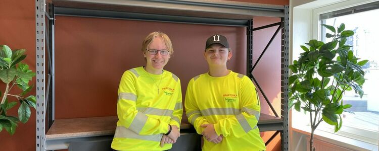 Oliver och Johan berättar om hur det är att plugga El och energi - Praktiska Gymnasiet Karlstad