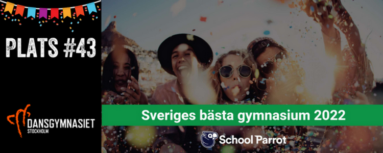 Topp #100 Sveriges bästa gymnasium 2022! - Dansgymnasiet